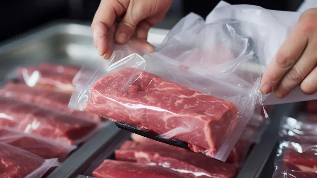 Am besten Fleisch einfrieren und auftauen