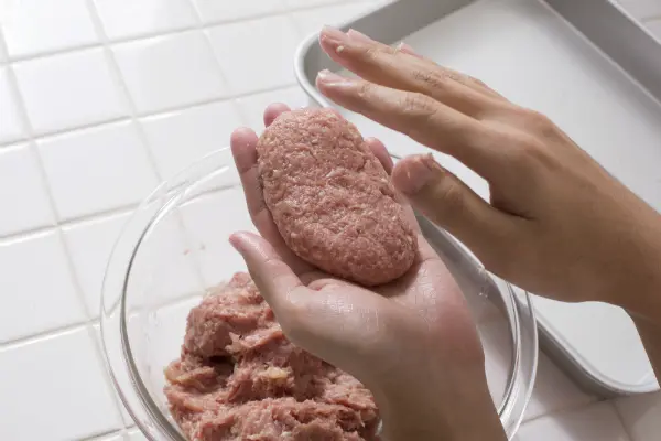 Am besten Burger Patties formen